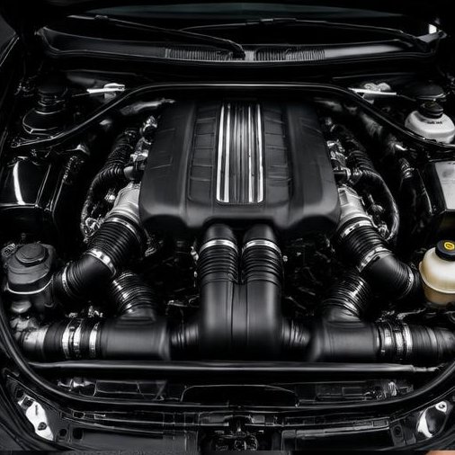 Engine bay detail